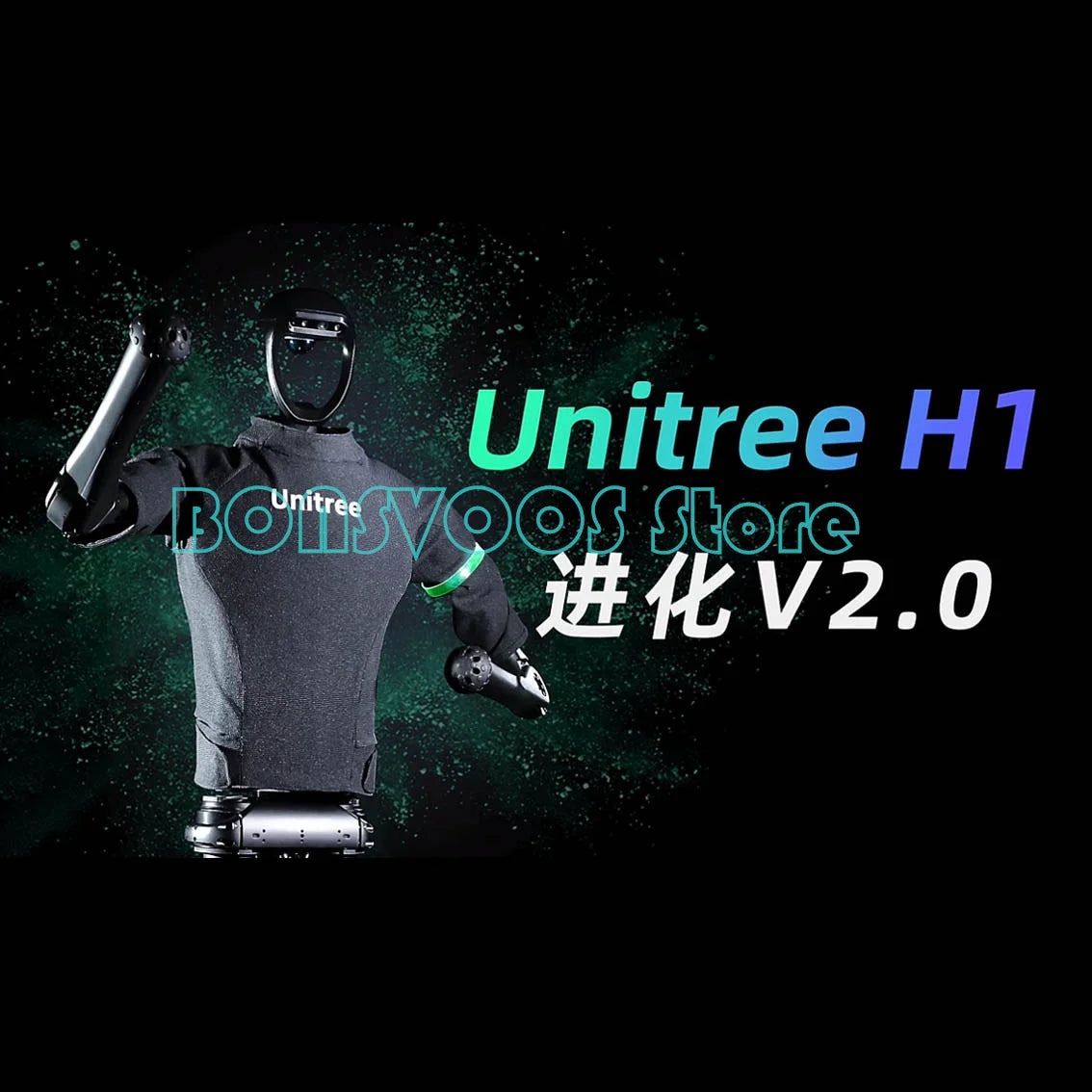 Unitree H1 universal humanoid robot is the world's most powerfull humanoid robot with near-kinetic performance