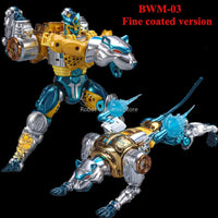 Transformation Beast Wars TA BWM-03 2.0 Fine coated version BWM03 Cheetor Beast War Action Figure KO Robot Model Toys With Box