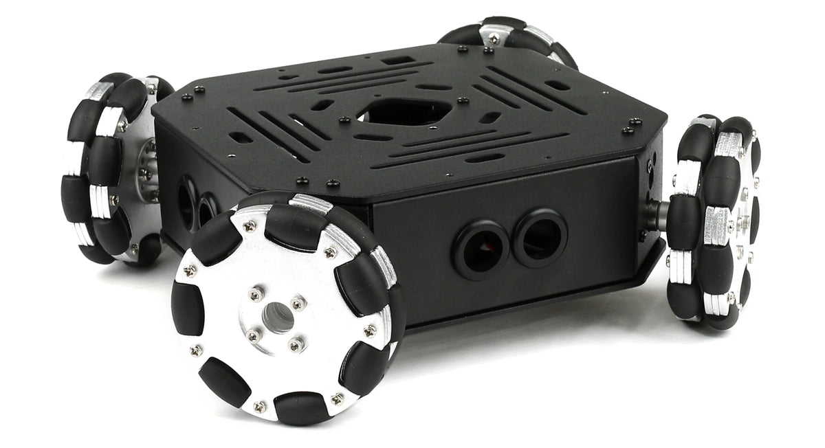 4WD Omni Wheel Robot Car Robotic Arm Chassis Obstacle Avoidance Ps2 Handle RC Car for Arduino Robot Kit UNO Programmable Robot