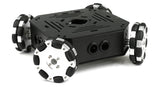 4WD Omni Wheel Robot Car Robotic Arm Chassis Obstacle Avoidance Ps2 Handle RC Car for Arduino Robot Kit UNO Programmable Robot