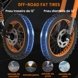 GUNAI GN21 Electric motorcycle off-road tyre 1200W 48V 21Ah Off Road City SnowElectric Bike in Poland Warehouse Electric Bicycle