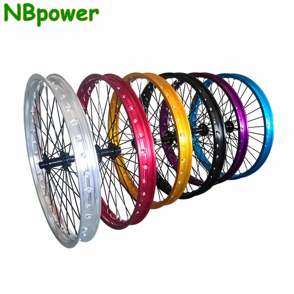 21*1.6inch Motorcycle Front Wheel Electric Bike Front Wheel Black/Red/Gold/Silver/Blue/Purple ColorfulRim, 110*20 and 150*20 Hub