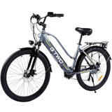 2023 NEW GTWO G10 26 Inch Electric City BIke 48V9.6Ah Removeable Battery 350W 500W Brushless Motor 7S Shifter Dis Brake