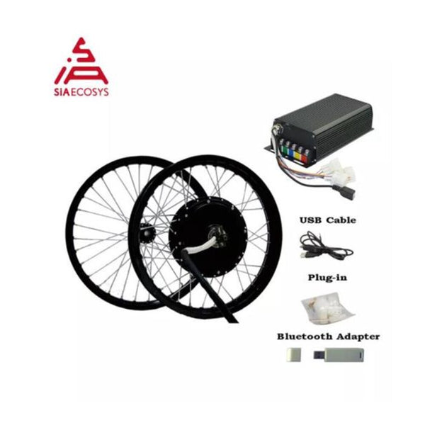 Wheel Rim Motor QSMOTOR 19*1.6inch Wheel Rim 3kw Electric Bike Spoke Hub Motor And Aab ...