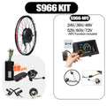 48V/52V 2000W Electric Bike Conversion Kit - Brushless Gearless Hub Motor (Front / Rear) with MTX39 Rim & 40A Controller