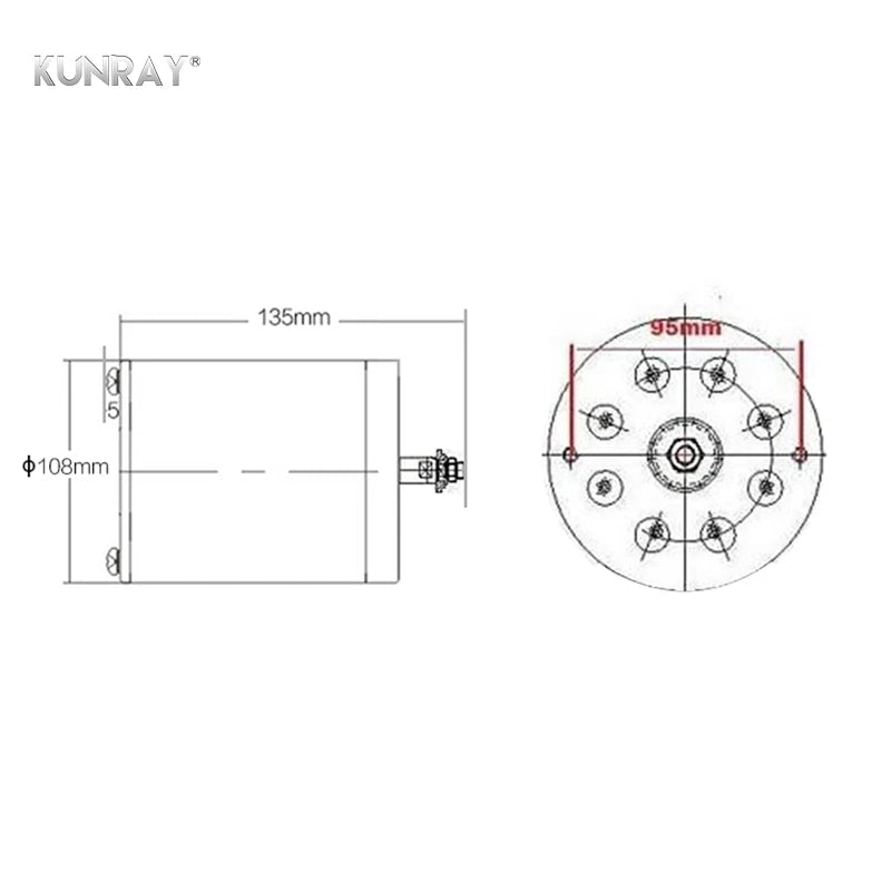 MY1020 500W 24V 36V 48V DC High Speed Brush Motor For Electric Bicycle Scooter E-Bike Dirft Bike Motors Mid Drive Without Foot