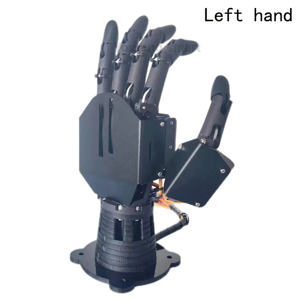 6 Dof Robotic Hand Big Bionic Palm 5 Fingers Left/Right Hand for Arduino For Raspberry Pi Robot Programmable Scientific Project