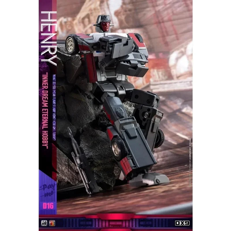 DX9 Menasor Set of 5 Transformation Robot Toy with D13 Breakdown D14 Motormaster D15 Breakdown D16 Wilddriver D17 Dragon Strip