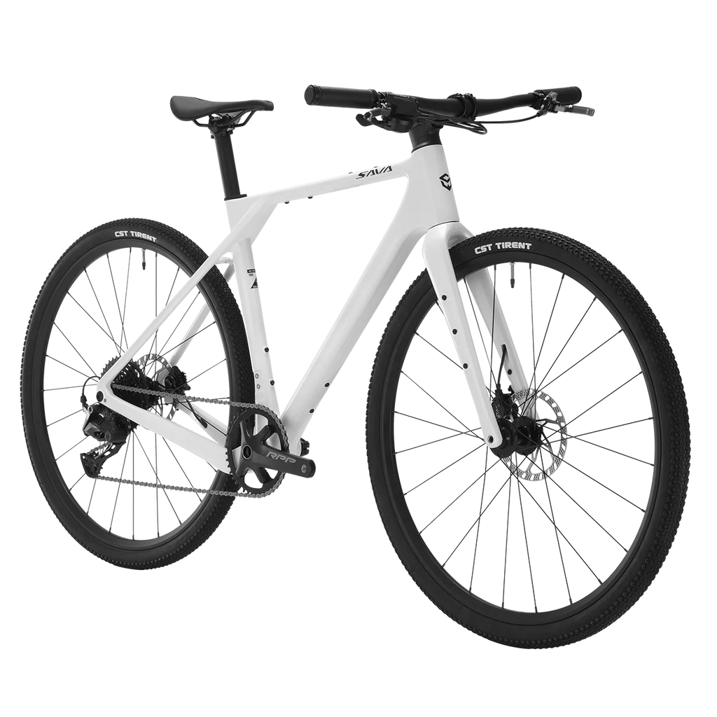 SAVA 2025 New SF6 R21 Carbon Fiber Flat Handlebar Road Bike, Hydraulic Disc Brake Gravel Bike with SHIMANO U6000 11 Speed Kit