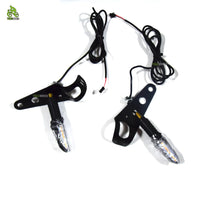 Super Bright 73 EBike Front Light Rear Light Kit Set Turn Signals 48V Ebike Headlight Set with Horn Electric Bicycle HeadLight