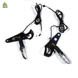 Super Bright 73 EBike Front Light Rear Light Kit Set Turn Signals 48V Ebike Headlight Set with Horn Electric Bicycle HeadLight