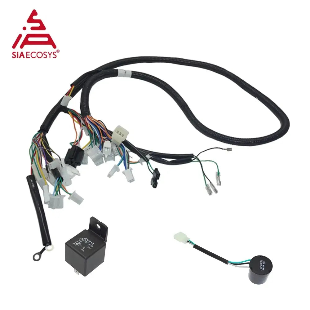 US Warehouse! Vehicle Wiring Harness Plug and play for Fardriver Hall Controller Electric Bike Controller and Display System