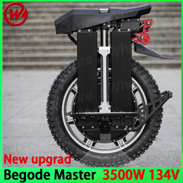 NEW Begode Master V4 50S 50E 3500W 134V 2400Wh 20inch Electric Unicycle New Metal Battery Case Wheel Self Balance Car