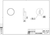 SIAECOSYS Reflector suitable for Electric Bicycle Scooter Motorcycle