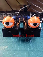 Web/APP Control SG90 Left and Right Robotic Bionic Eyes for Arduino Robot Kit With 3D Printer Robot ESP8266 Programmable Toys