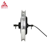 SiAECOSYS QSMOTOR 17x1.6inch 2000W 72V 70kph Hub Motor with EM80GTSP Controller and Kits for Scooter