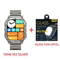 2025 Original KOSPET TANK M3 Smartwatches Men Smart Watch 480mAh AMOLED AOD Bluetooth Call Waterproof Electronic Digital Watches