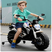 Children's electric motorcycle toy car, boys and girls, baby, rechargeable off-road vehicle, 3-13 years old, super large