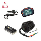 QSMOTOR QS138 90H 4000W 7500W 72V Mid Drive Motor IPM PMSM 100KPH for Electric Motorcycle ATV