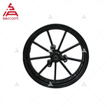 10x2.15inch Front Disc Brake Aluminum Tubeless Wheel for Electric Motorcycle Scooter