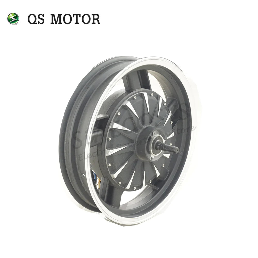 QS Motor 17*3.5inch 3kW 260 40H V1.4 big slot  BLDC Electric Scooter Motorcycle in wheel hub motor  New update
