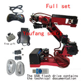 2KG Load 6 DOF Robotic Arm Industrial Desktop Mechanical Arm for AI Project Training to Motor Controller AR4 ROS Open Source Kit