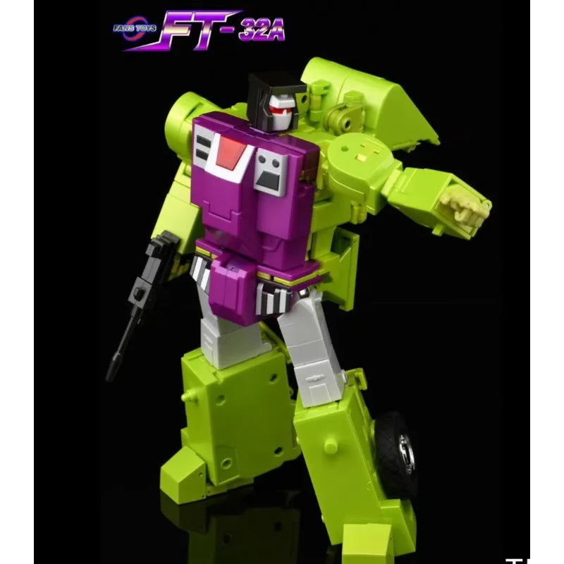 In Stock Super Strong FansToys GEHRY FT-32A FT32A Devastat Scraper Combination Action Figures G1 Forklift Robot