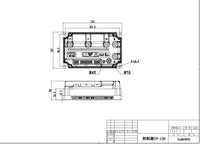 VOTOL Controller SV120  72V Peak 350A CAN BUU LIN Controller Programmable Sine Wave Controller for E-Scooter E-Motorcycle