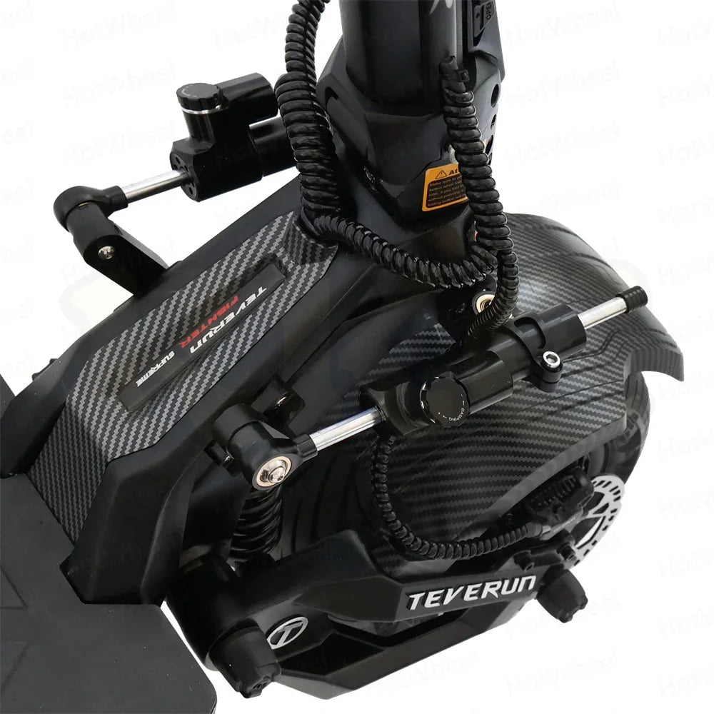 TEVERUN For Supreme+ 7260R Steering Damper 7260R Dual Steering Damper Supreme+ V2 Left And Right Damping Bracket Scooter Part