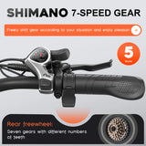 UK Warehouse New Design EMOKO 350W Electric City Bike with Long-Lasting 48V 15Ah Fast & Time-Saving Ride