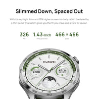 Huawei Watch GT4 Smart Watch Blood Oxygen Monitor Smartwatch Phone Call Heart Rate GPS Tracker Watch