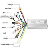 Kunray 36V Scooter Instrument Display 48v 500w Dashboard Accessories 350w Ebike Controller Bicycle Conversion Kit Electric