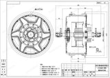 QS Motor Hub Motor 12*3.5inch 268 90H 25kW 72V Electric Motor for Electric Scooter Motorcycle