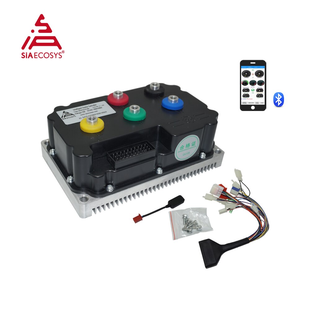QSMOTOR/SIAECOSYS 138 4000W 90H 72V 110KPH Mid drive Motor Fardriver ND96530 Controller Conversion kit