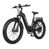 GUNAI Electric Ebikes 500W Motor 26Inch Fatbike Elektrische Fiets 7-Speed with 48V 17AH Battery&Cargo Rack Mountain Men Bicycle