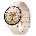 Gaines V89 Women Smart Watch 1.43inch Amoled Large Screen Bluetooth Calling Health Monitoring DA09 Fashion Ladies Smartwatch