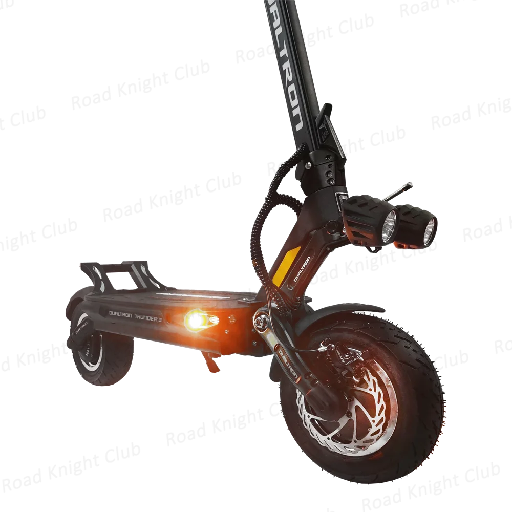 DUALTRON THUNDER 3 Electric Scooter 72V 40AH Skateboard Dual Motor 11inch NUTT Minimotors Latest Upgrade EY4 Display