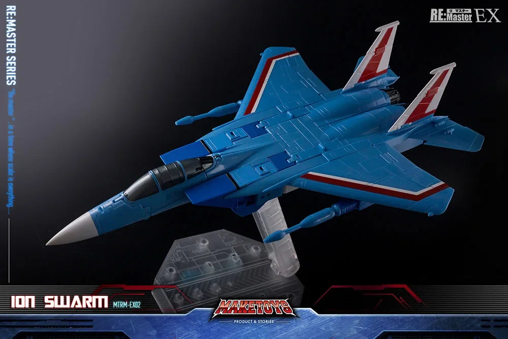 New Transformation Toys Robot MakeToys Master Series MTRM-EX02 Ion Swarm G1 Starscream MT Action Figure toy in stock