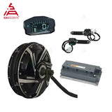 QSMOTOR QS273 8000W V4 72V E-Motorcycle Spoke Hub Motor 120kph High Speed  with EM200-2 Controller Conversion Kit