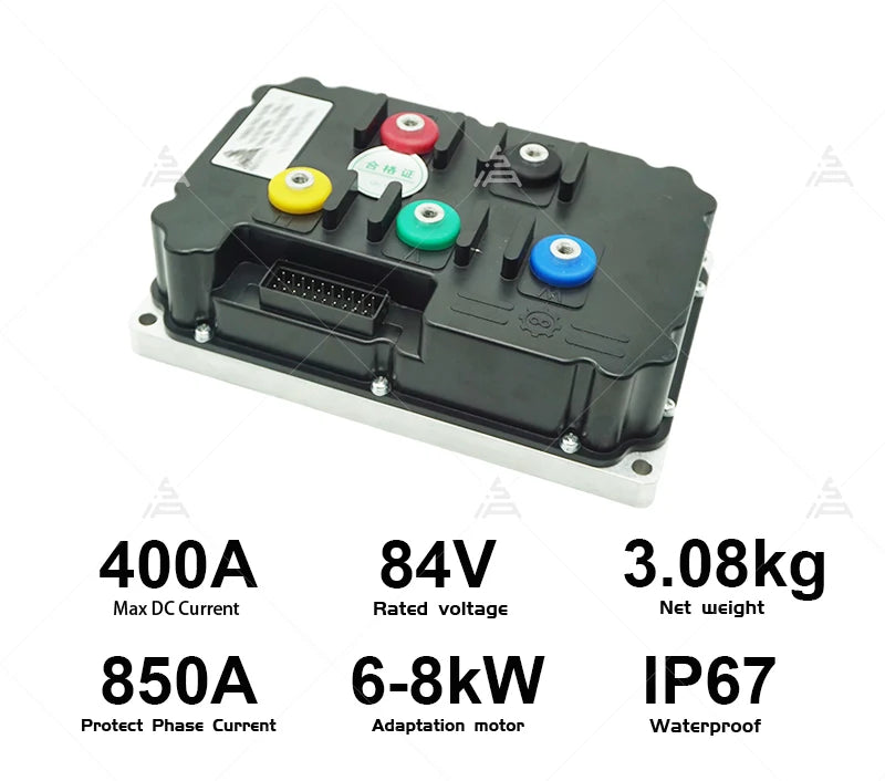 Free-shipping SIAECOSYS/FarDriver ND84850/ND96850 BLDC 450A 6000-8000W Electric Motorcycle Controller