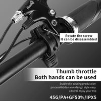 WUXING 300X  Finger Thumb Throttle Design Handlebar Electric Bicycle Scooter Bike Accessories 전동스쿠터