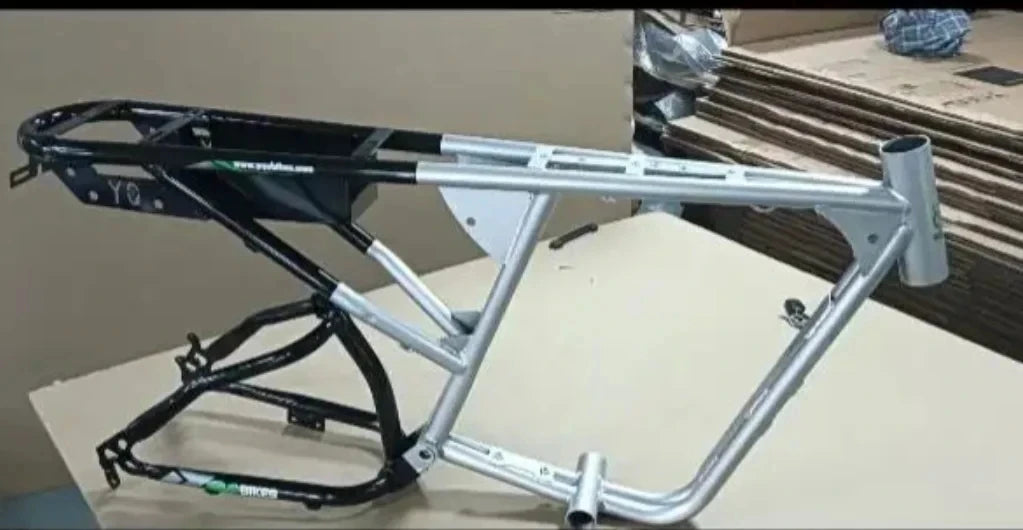 Super Power 1000W Fat Tire Electric Mountain EBike 73 RX Frame Road Bike Carbon Steel Frame MTB E Dirt Bike Frame in Stock