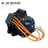 QS138 70H 3000W V1/V2 new version mid drive motor sprocket 428 and EM150SP controller for electric motorbike