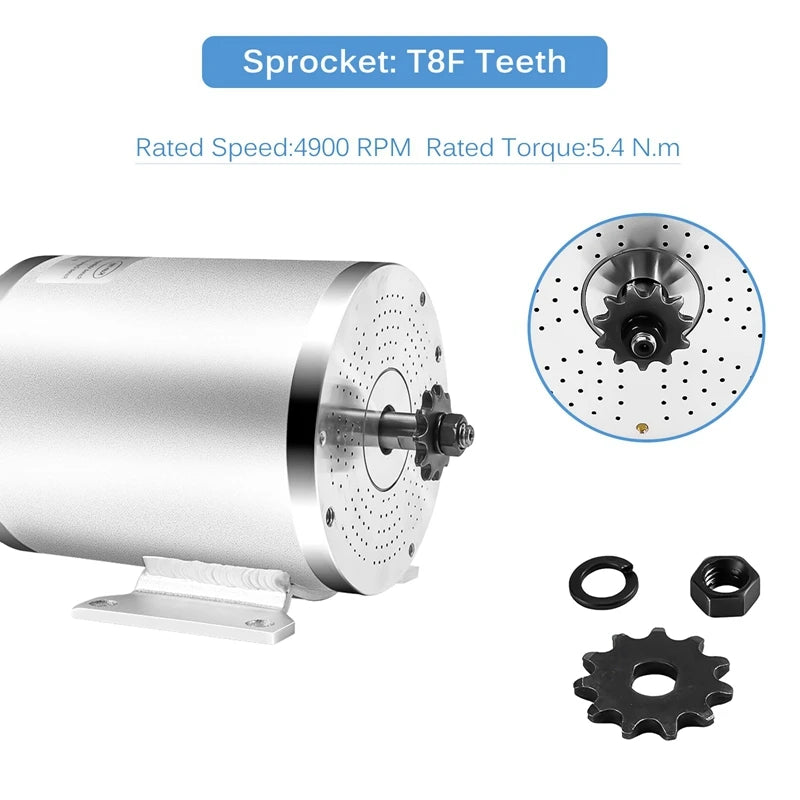 E-bike Brushless Motor Kits 60V 2000w Electric Scooter Motor 1000w 48v Electric Motorcycle Motor 50A Conversion Kits 3000w