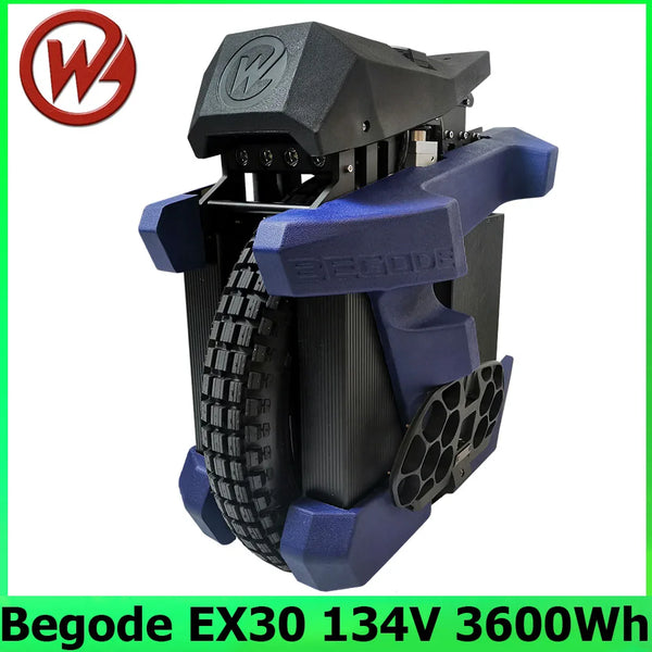 Original Begode Gotway EX30 134V 3600Wh Electric Unicycle EX30 50E 50S 4000W Motor C40 High Torque Suspension100mm Begode EUC