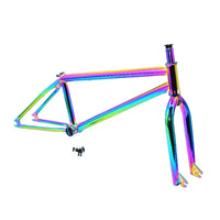 BMX Bike Frame / Fork / Handlebar / Stem / Chainwheel Chromium-Molybdenum Steel Illusion Frame BMX Accessories