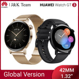 HUAWEI WATCH GT 3 Smartwatch | 2 weeks battery life | all-day SpO2 monitoring | Personal AI Running Coach | accurate heart