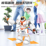 2023 New Intelligence Robots , Walk, Singing, Dance, Launch Bullet, RC Robot Toys For Boy Birthday Gift