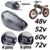 Emoko C93 Motorcycle Mountain Ebike Battery 48V 30Ah 35Ah 52V 25Ah30Ah 60V 25Ah 72V 20Ah for Emoko C93 Motorcycle Mountain Ebike