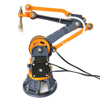 4-axis Stepper Robot Arm High Precision 3D Printing Arm For Arduino Robot DIY Kit with Suction Cup CNC Driver Programmable Robot